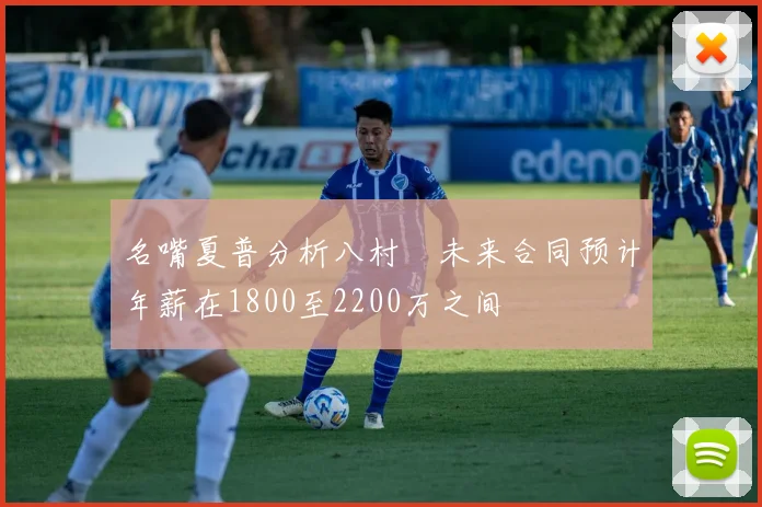 名嘴夏普分析八村塁未来合同预计年薪在1800至2200万之间