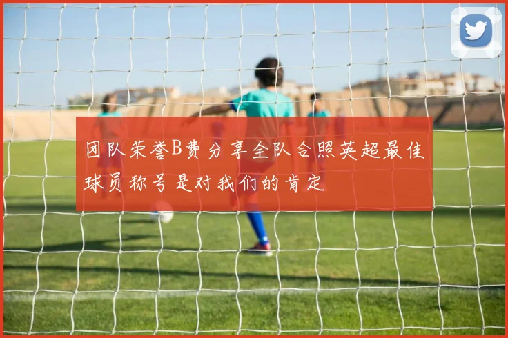 团队荣誉B费分享全队合照英超最佳球员称号是对我们的肯定